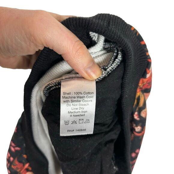 Rhode Harry Print French Terry Cotton Jogger Pants Women's X-Large - Picture 11 of 11